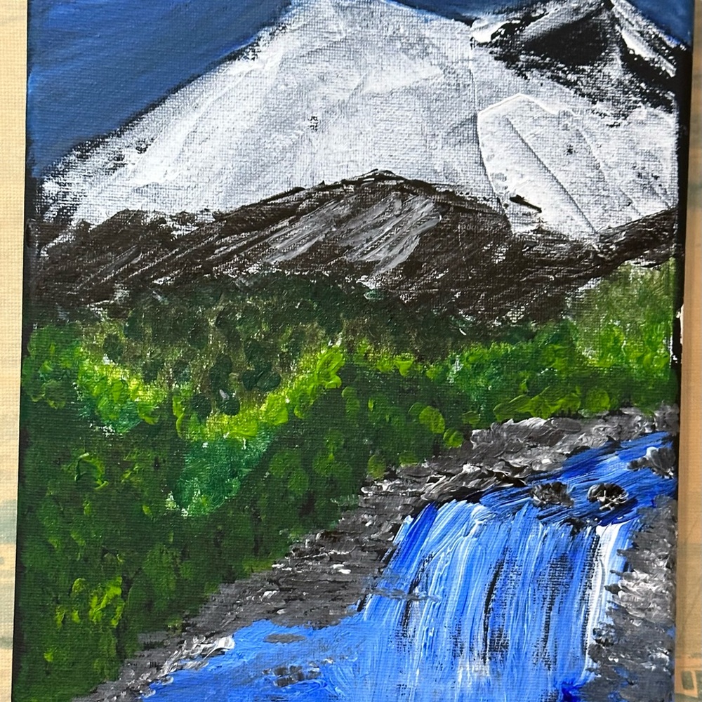 Mountain Waterfall